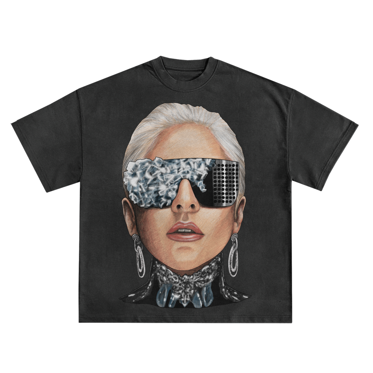LADY GAGA SHIRT IN BLACK OR WHITE