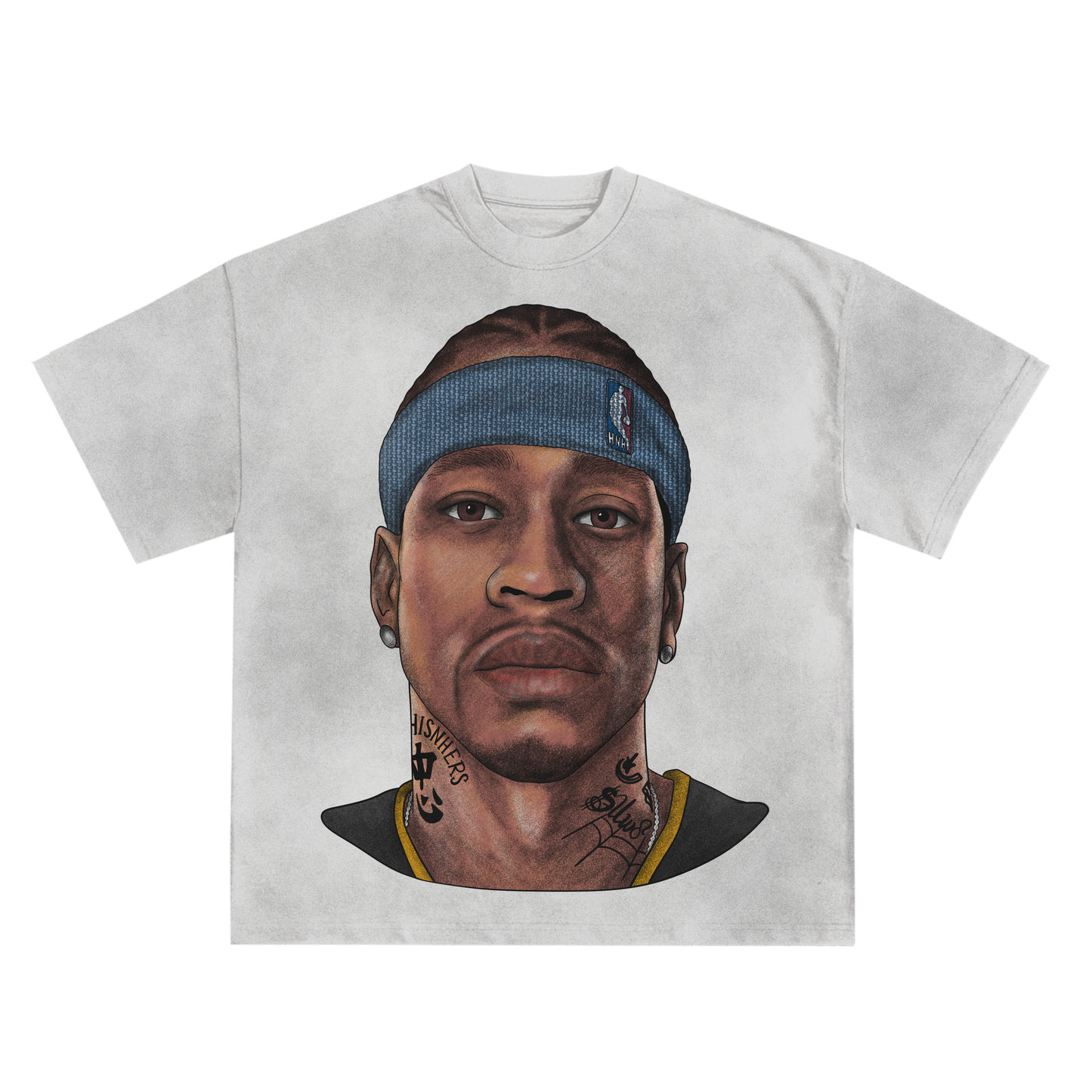 ALLEN IVERSON '2006-07' RELAXED FIT T-SHIRT IN BLACK OR WHITE