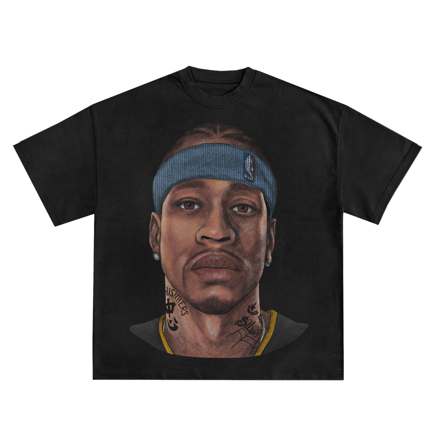 ALLEN IVERSON '2006-07' RELAXED FIT T-SHIRT IN BLACK OR WHITE