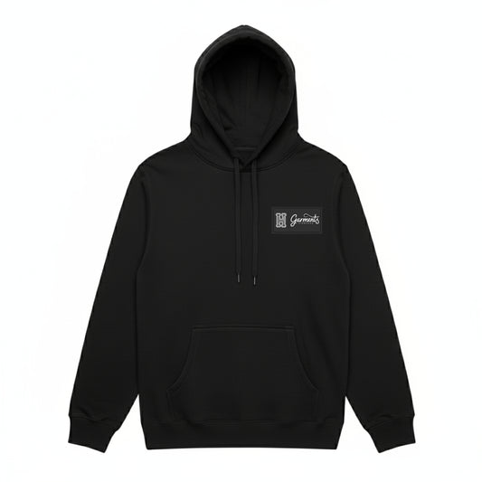 GARMENTS BY HISNHERS REGULAR FIT HOODIE IN BLACK