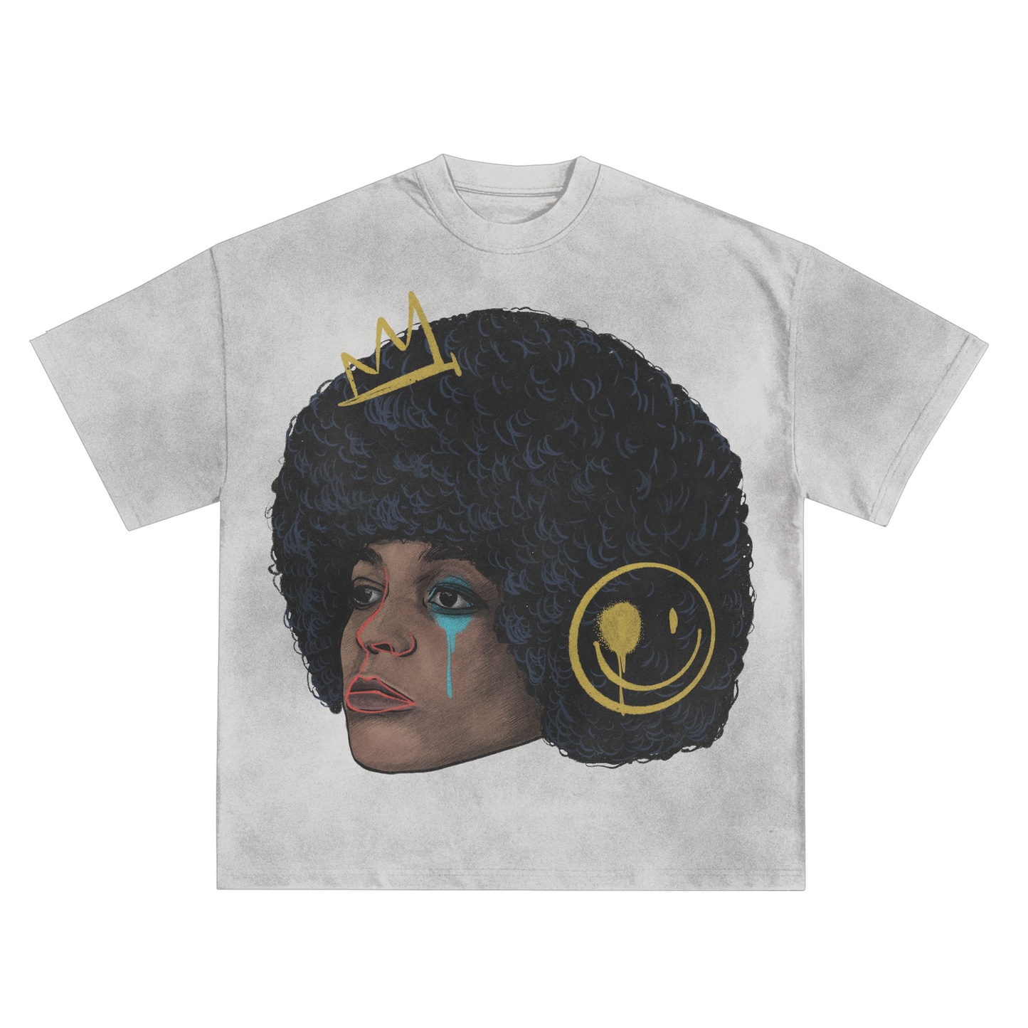 Angela Davis Oversized Shirt in Black or White