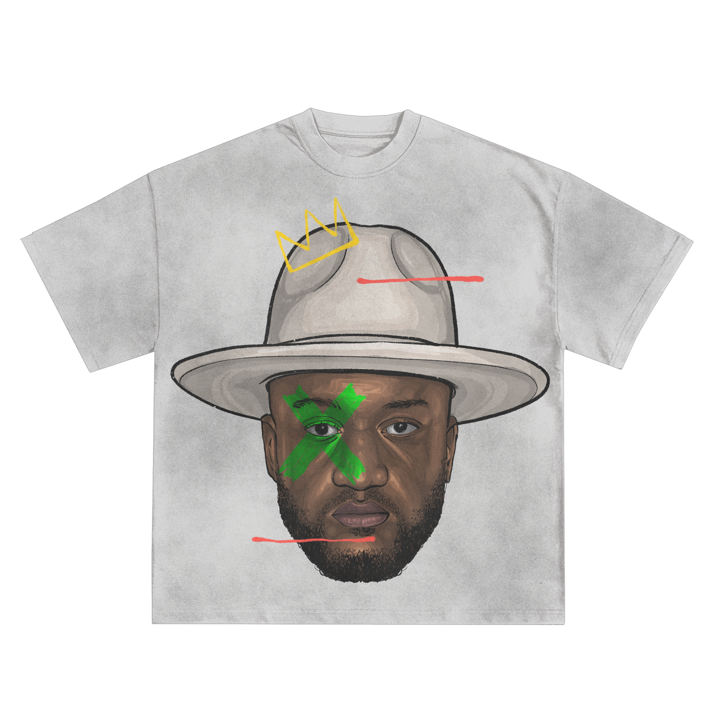 Virgil Abloh Fedora Oversized Shirt in Black or White