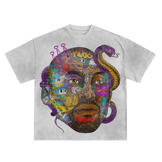 Kobe Bryant Black Mamba Oversized Shirt in Black or White