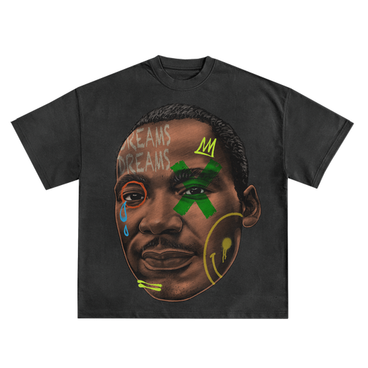 Martin Luther King Jr Oversized Shirt in Black or White