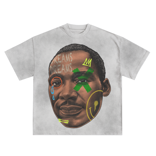 Martin Luther King Jr Oversized Shirt in Black or White