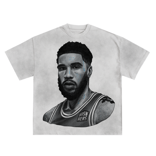 JAYSON TATUM "GATORADE" SHIRT IN WHITE