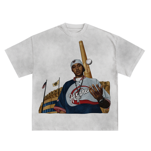 NAS 'NY STATE OF MIND' SHIRT IN NAVY OR WHITE